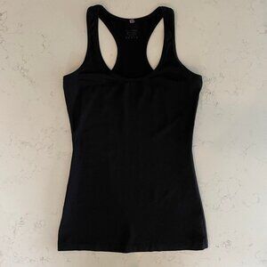 Sweaty Betty Seamless Lightweight Racerback Polyamide Lycra Top Black Sz XS